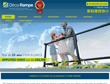 Tablet Screenshot of deco-rampe.com